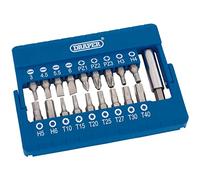 Draper 82393 Screwdriver Bit and Magnetic Holder 19 Piece Set