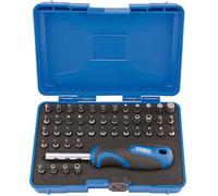 Draper 82399 Security Screwdriver Bit and Driver Set 45 Piece Black and Silver
