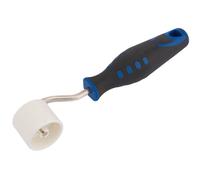 Draper Wallpaper Seam Roller 82711 Soft Grip Flat Blue