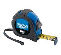 Draper Measuring Tape Expert 8m/26ft – Imperial & Metric, 25mm, Black