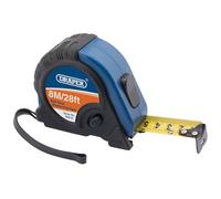 Draper Measuring Tape 82819 Professional – 8m/26ft, 25mm Blade, Black
