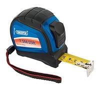 Draper 82824 7.5M/25ft Professional Measuring Tape Black and 7.5 m/25 ft