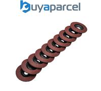 Draper 82961 Aluminium Oxide Flap Discs, 115 x 22.23mm, 40 Grit (Pack of 10)
