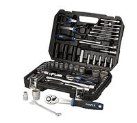 Draper 83 Piece HI-TORQ Socket Set - 21444 - Metric 1/4" and 1/2" Sq Dr Tool Kit
