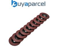 Draper 83067 Aluminium Oxide Flap Discs, 115 x 22.23mm, 60 Grit (Pack of 10)