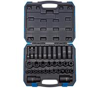 Draper 83098 Impact Socket Set 3/8in & 1/2in Sq. Dr. (32 Piece) per set