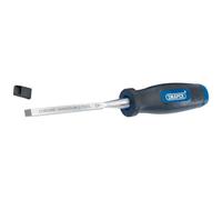 Draper 83277 6mm Bevel Edge Wood Chisel, Black and Silver