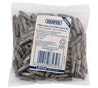 Draper 83432 Pz Type Insert Bits 1/4in No.2 (Bag Of 100) per bag