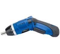 Draper 3.6V Cordless Li-Ion Screwdriver and 55-Bit Kit, Blue