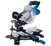 Draper 83677 210MM Sliding MTRE Saw 230 V Black/
