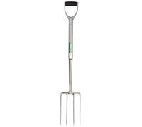 Draper 83753 Extra Long Stainless Steel Garden Fork With Soft Grip each