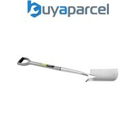 Draper 83754 Extra Long Stainless Steel Garden Spade with Soft Grip