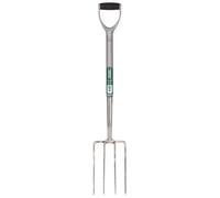 Draper 83755 Stainless Steel Garden Fork With Soft Grip Handle each