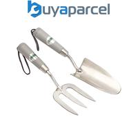 Draper 83773 Stainless Steel Hand Fork And Trowel Set (2 Piece) per set