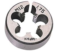 Draper Circular Split Dies 83813 M12 x 1.75 Coarse Blue