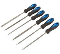 Draper 83982 Soft Grip Needle File Set 140Mm (6 Piece) per set