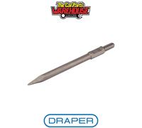 Draper Pointed Chisel ABR15P 29 mm, Hexagon Shank, Blue, 30 x 410 mm