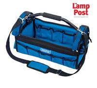 Draper 85751 26 Pocket Open Tote Tool Caddy Bag Carry Case Heavy Duty Holdall