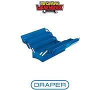 Draper 86671 Extra-Long Four Tray Cantilever Tool Box 495mm Blue