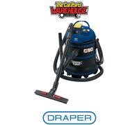 Draper 86685 Draper Expert 110V M-Class Wet and Dry Vacuum Cleaner 35L 1200W