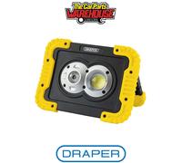 Draper 87737 10W Rechargeable COB LED Worklight 750 Lumens