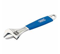 Draper Soft Grip Adjustable Wrench, 250mm