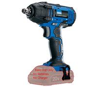 Draper 89519 Storm Force 20V 1/2" Square Drive Impact Wrench-Bare, Blue