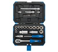 Draper Socket Set 89558 - 3/8" Sq. Dr. Metric - 34 Piece