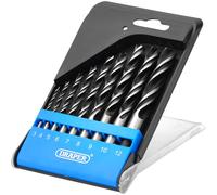 Draper 9 Piece Brad Point Wood Drill Bit Set