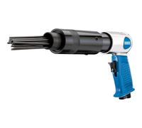 Draper 90 Psi Pistol Grip Needle Scaler | 1/4 Inch BSP Airline Connector | Lightweight Aluminium Housing | Heavy Duty Cleaning Tool | Front Exhaust |