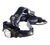 10Watt LED Recharge.Head Lamp - Black