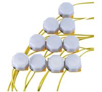SMD LED Festoon String Lights, 4W, 3,800 Lumens, 22m (Set of 10)