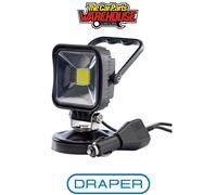Draper 90102 12V Cob Led Magnetic Base Worklight 10W 600 Lumens each