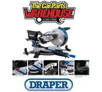 Draper 90170 Sliding Compound Mitre Saw 255Mm 1800W each