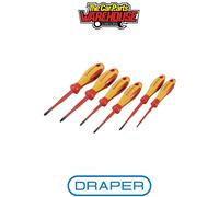 Draper 90235 KNIPEX 00 20 12 VO4 VDE Insulated Slotted/Phillips/Pozidriv Screwdr
