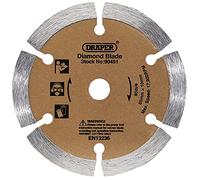 Draper 90491 Segmented Diamond Blade, Silver, 85mm
