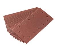 Draper Aluminium Oxide Sanding Sheets 115mm x 228mm 80g Pack of 10