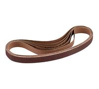 Draper 92450 Aluminium Oxide Sanding Belts 120g Pack of 5 (13mm x 457mm)