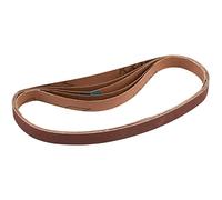 Draper 13mm x 457mm Aluminium Oxide Sanding Belts 13mm x 457mm 240g Pack of 5