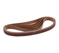 Draper 13mm x 457mm Aluminium Oxide Sanding Belts 13mm x 457mm Assorted Pack of 5