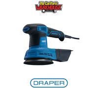 Draper 92624 230V Random Orbit Sander 125mm 450W
