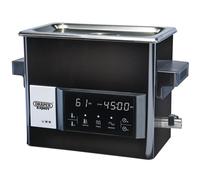 Draper Expert Ultrasonic Cleaning Tank, 9L, Black