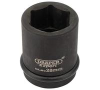 Draper Expert 93241 Hi-Torq 6-Point Impact Socket - 3/4in Square Drive, 28mm, Blue