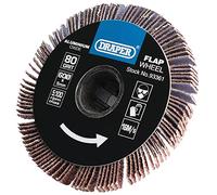 Draper 93361 80 Grit Aluminium Oxide Flap Wheel (5 x 60mm)