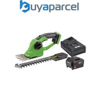 Draper 94594 D20 20V 2-in-1 Grass and Hedge Trimmer with Battery and Fast Charge