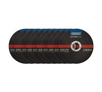 Draper 94771 Metal Cutting Discs, 115 x 1 x 22.23mm (Pack of 10)