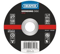 Draper DPC Depressed Centre Metal Grinding Disc 115mm 6mm 22mm