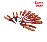 Draper Xp1000 Vde Electrical Tool Kit 10 Piece, 10,000V Tested, Soft Grip, Premium Steel