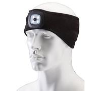Draper 95172 Headband with USB Rechargeable LED Torch, 1W, Black, One Size