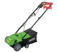 Draper 97921 Garden Moss Lawn Grass Adjustable Lawnraker Scarifier & Aerator